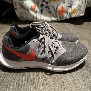 Nike Swift- Gray and Pink Athletic Sneakers